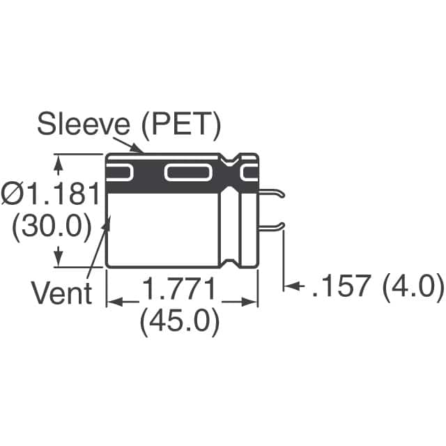 EKMQ201VSN182MR45S United Chemi-Con  Aluminum Electrolytic Capacitors